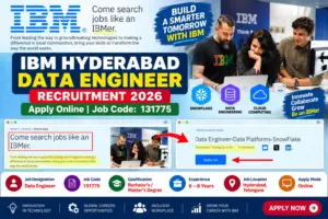 IBM Hyderabad Data Engineer Recruitment 2026