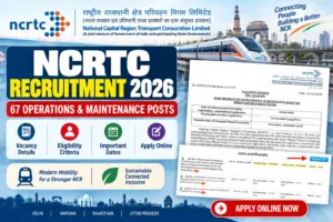 NCRTC Recruitment 2026 Apply Online
