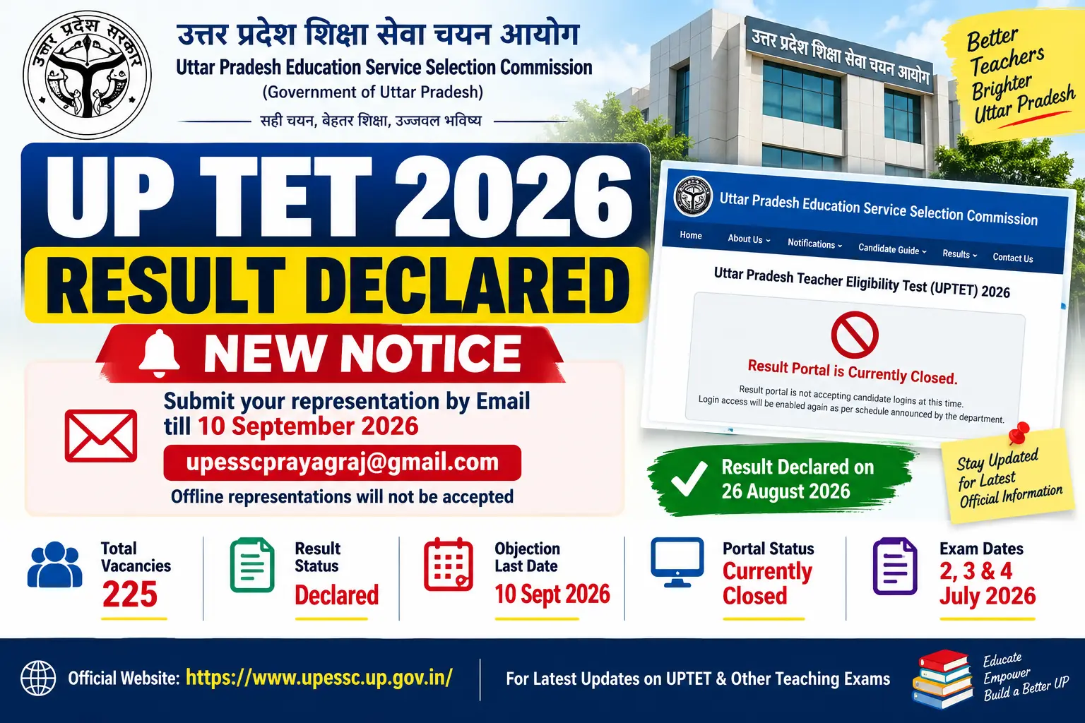 UPTET Result 2026